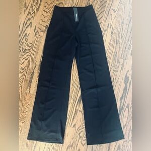 Fashion Nova ✨  High Waist Wide Leg Victorian Black Size Large. Back zip closure